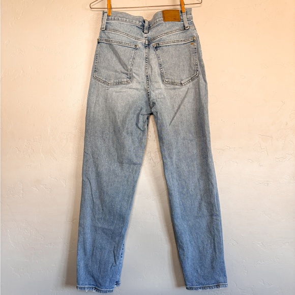 Madewell The Perfect Vintage Straight Crop Jean in Montville Sz 26 - Picture 3 of 9
